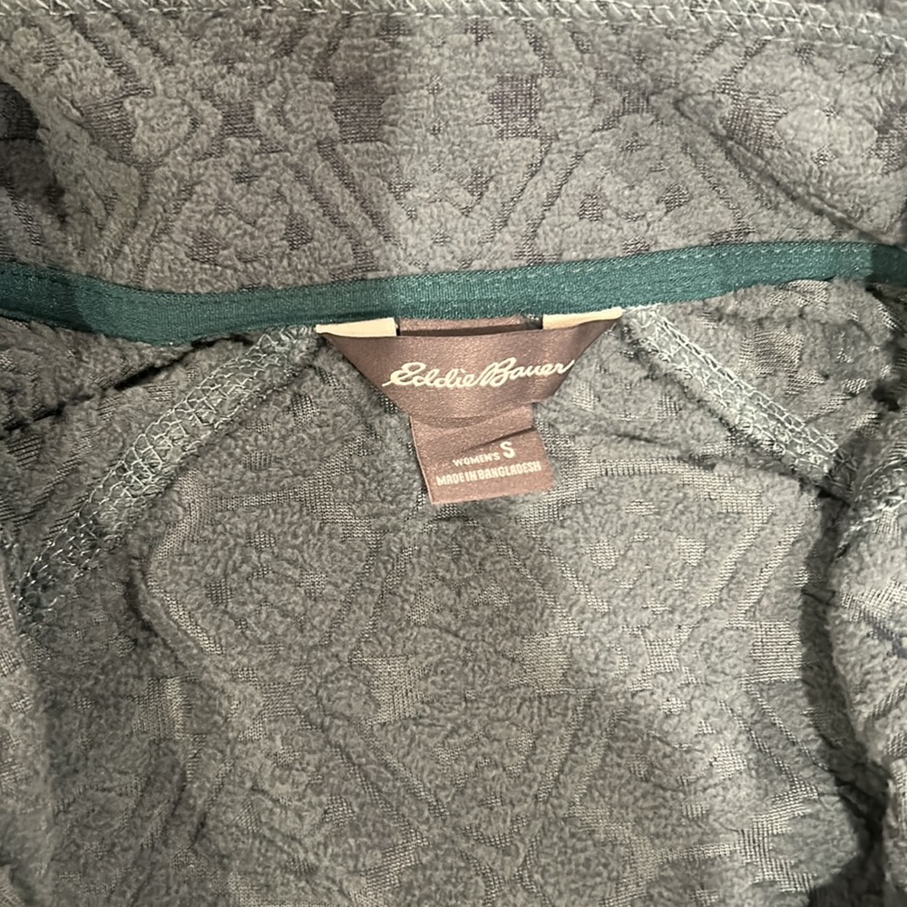 Eddie Bauer 1/4 zip fleec pullover - Picture 2 of 4